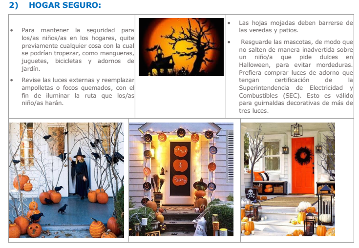 Aprenda a celebrar un Halloween en forma segura | Epicentro Chile