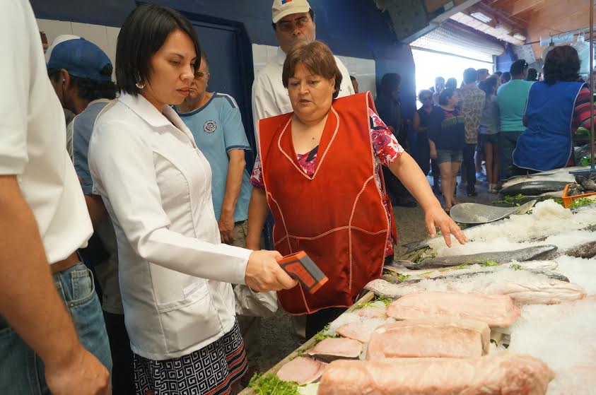 Seremi de Salud realiza estricta fiscalización a venta de pescados y  mariscos en Caleta Portales - Epicentro Chile