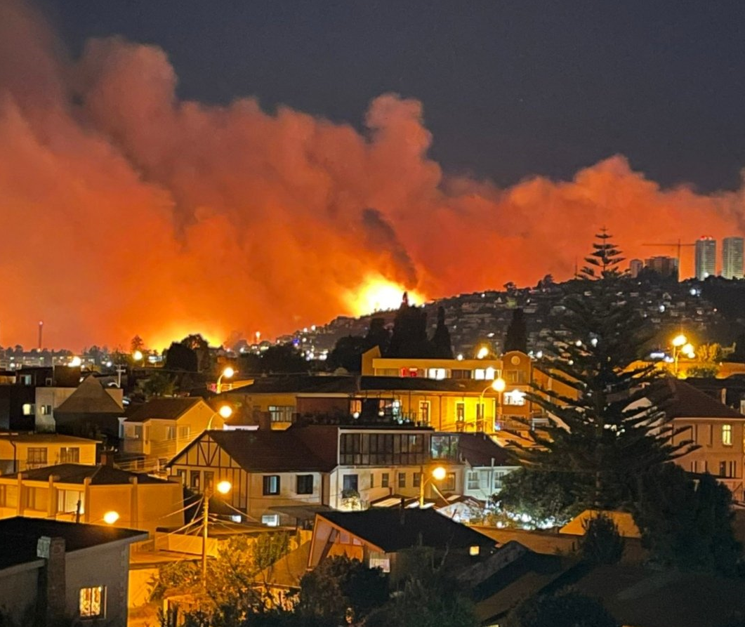 Gobierno sostiene que incendio en Viña del Mar podría ser controlado si